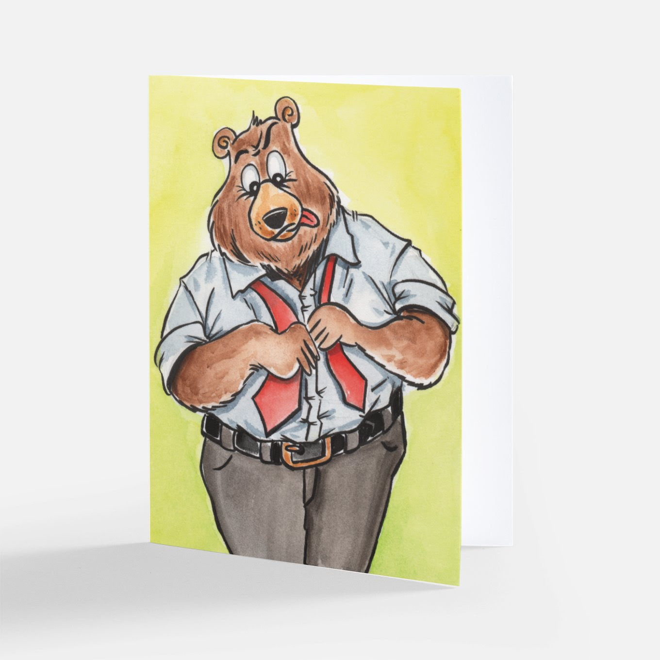 Papa Bear Card