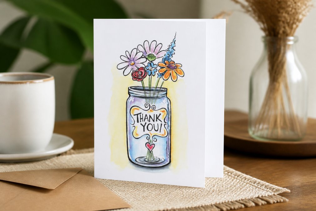 Meaningful Thank You Cards for Friends