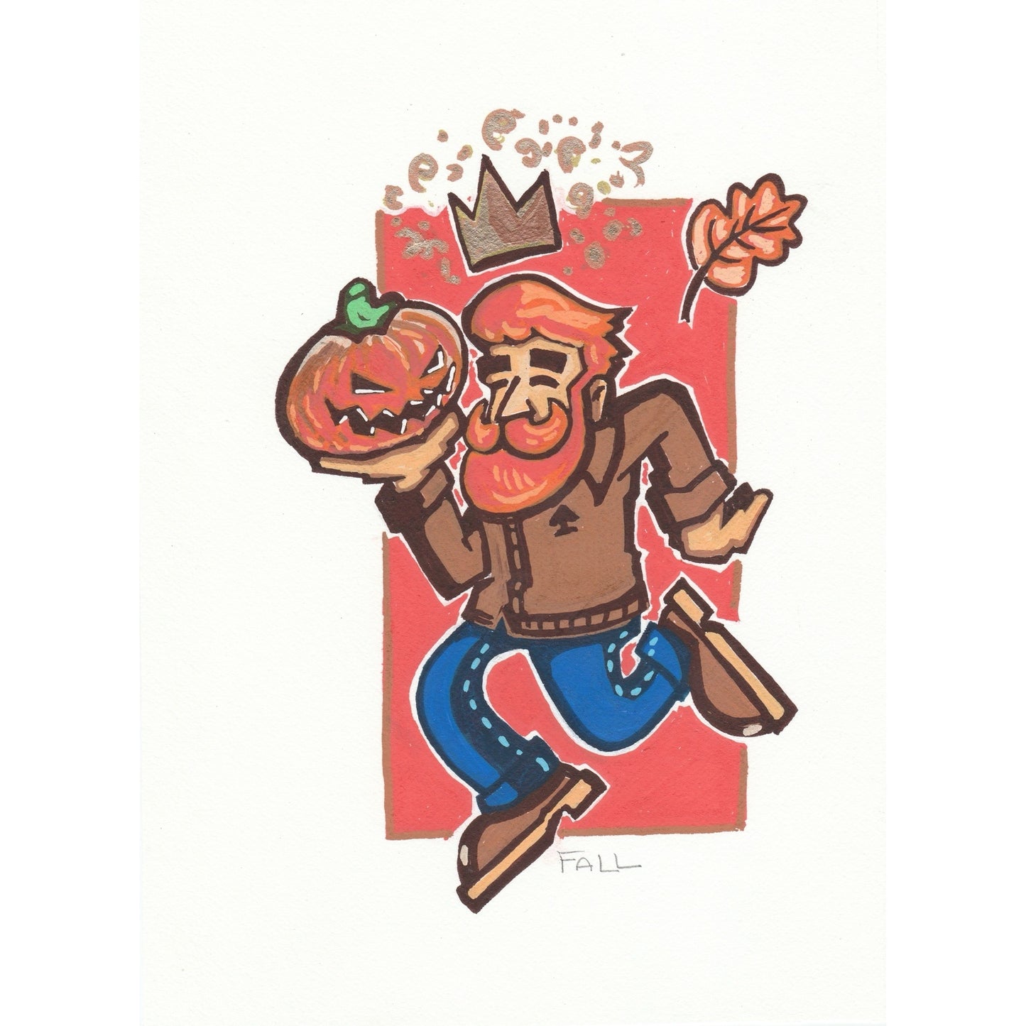 Fall Jack Original Art