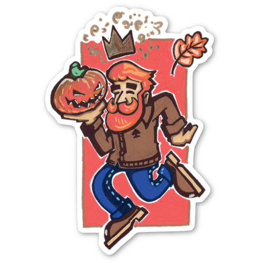 Four Seasons Fall Jack Vinyl Sticker