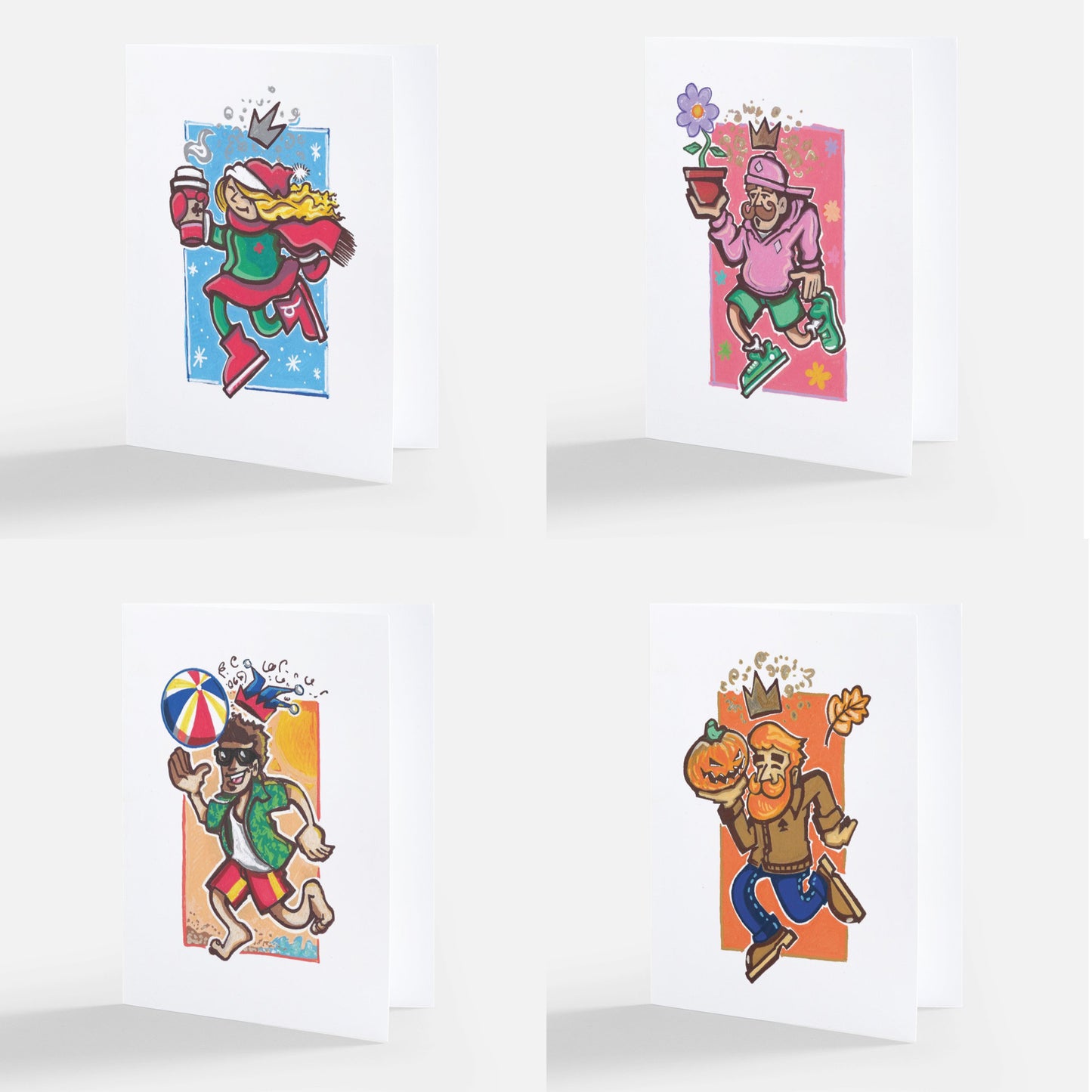 Four Seasons Greeting Card Bundle