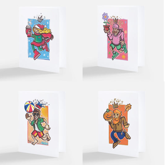 Four Seasons Greeting Card Bundle