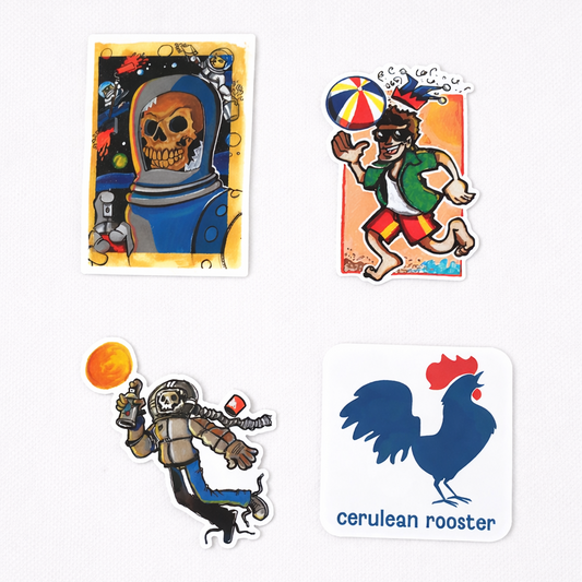Pick any 4 Stickers for the price of 3 Bundle